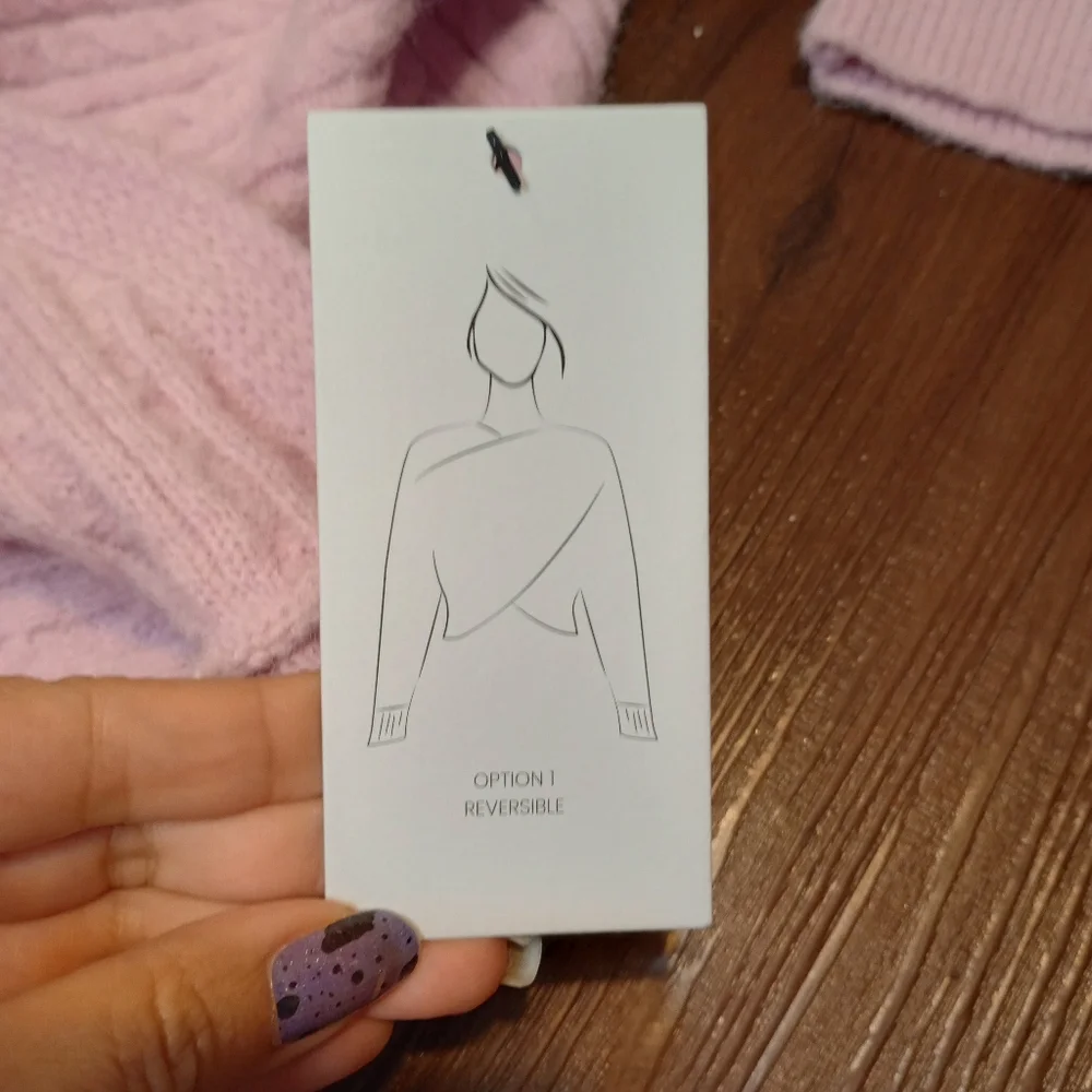astr the label Mariana Crossover Sweater in Light Pink - Picture 7 of 10
